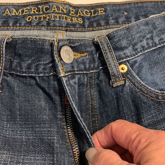 American Eagle Size 30/34 Original Boot NWOT denim jeans - Picture 8 of 9